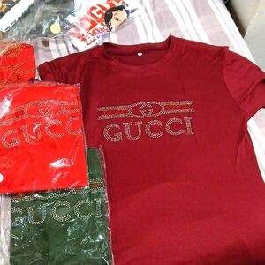 Gucci Woman Red T-Shirt